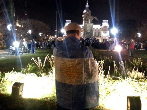 Ampliar foto Durante el transcurso de la máxima cita futbolera del planeta, la ciudad se vio conquistada y atrapada por ese fanatismo general