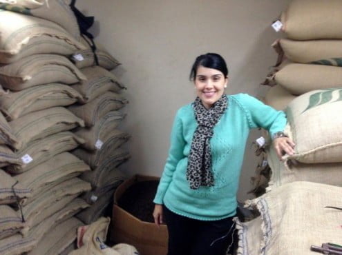 Ampliar foto Tatiana Martínez Valencia nació en Ivagué, Colombia, y una pasantía mientras estudiaba Comercio Exterior la trajo a Buenos Aires, donde conoció a su pareja, el tresarroyense Leandro Fernández Testa