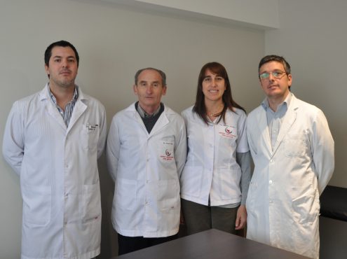 El grupo de trabajo lo integran los doctores Pedro Ferrari, Alfredo García, Claudia Mortatti, Guillermo López Soutric (en la foto), Gustavo Oby, Ernesto Piccone y Martín Medawar