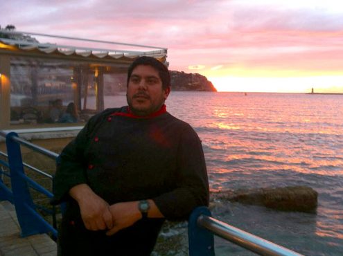Con la cocina como brújula, Sergio Stemphelet hizo su primera experiencia como chef en España en 2005