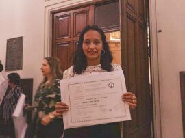 “Tengo muchas expectativas. Por dos razones, el mismo título de mi especialidad y darles opciones a las personas”, dijo Natalia sobre su desempeño en esta ciudad