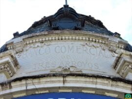 La fachada del magnífico edificio de Moreno e Istilart, inaugurado en 1911, mantiene la denominación original