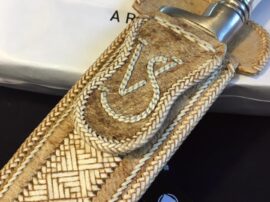 La belleza de la artesanía criolla encuentra en Doladé a uno de sus grandes cultores 