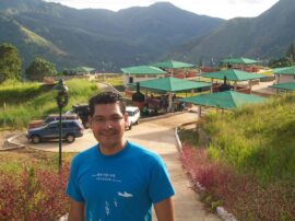 Alexander Acosta es venezolano y llegó a Tres Arroyos hace cinco años desde su tierra natal, Caripe en el estado de Monagas, una zona turística y montañosa