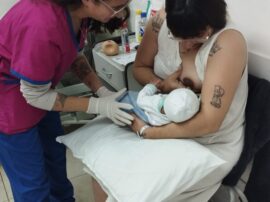 Florencia recomienda la consulta prenatal a madres primerizas con más de 30 semanas de gestación, pero además a cualquiera que tenga dudas sobre lactancia
