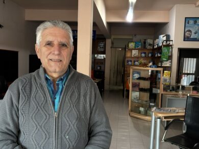 En noviembre de 1960, José Corradino, de apenas cinco años, desembarcó en Argentina junto a sus padres; venía de Italia, de la zona de Basilicata