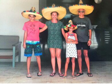 Silvia Pascual viaja en familia, la mejor manera de disfrutar