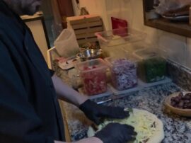 Gaetano abrió su casa, donde hasta ahora elaboraba sus exquisitas pastas y pizza para llevar, para brindar una experiencia gastronómica distinta
