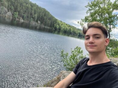 Marcos en Noruega, el lugar que eligió para vivir hace casi dos años