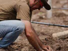 “¿Por qué se me ocurrió hacer un viñedo? Simplemente porque me gusta el vino”, responde Ramón Gigón a la pregunta sobre el proyecto de La Cerraja