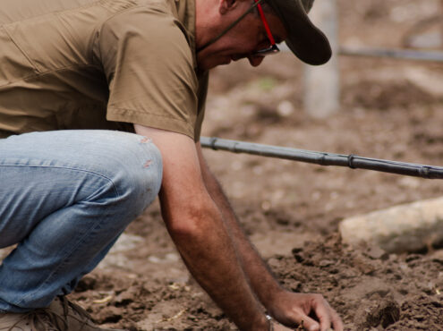“¿Por qué se me ocurrió hacer un viñedo? Simplemente porque me gusta el vino”, responde Ramón Gigón a la pregunta sobre el proyecto de La Cerraja