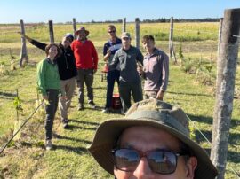  El proyecto de Ramón no es individual, sino que cuenta con un fuerte respaldo familiar.  “Mi señora está ahora a cargo en un ciento por ciento de la vinoteca”, cuenta