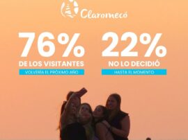 El 76 por ciento de los visitantes de la última temporada planea volver el año que viene (cuadro 3)