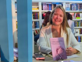 “Cuando el diagnóstico toca a tu puerta” llegó a presentarse en la Feria Internacional del Libro, concretada entre abril y mayo de este año en Buenos Aires